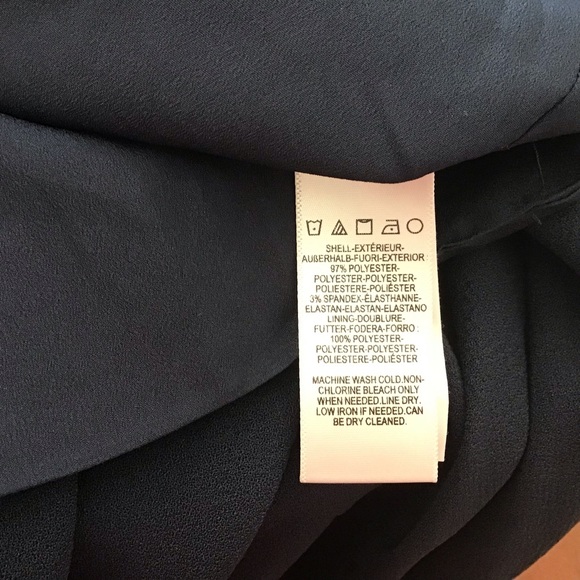 Dress The Population Kai Blue Split Front Gown With Straps Size XS - Picture 7 of 7